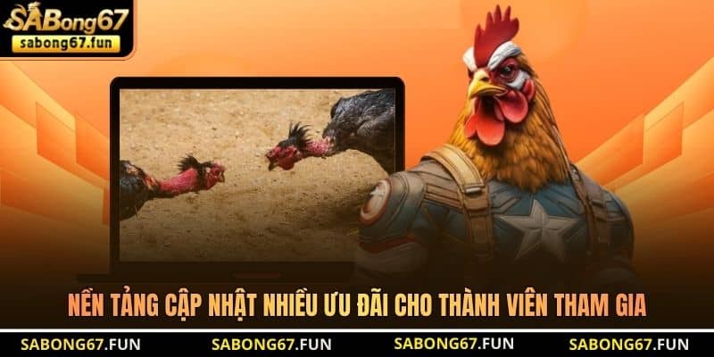 Nền tảng cập nhật nhiều ưu đãi cho thành viên tham gia Nền tảng cập nhật nhiều ưu đãi cho thành viên tham gia